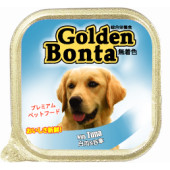 Golden Bonta Dog Canned Food with Tuna 白肉吞拿 100g X 24 罐